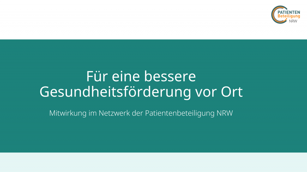 Input beim VdK NRW, © Projektstelle Patientenbeteiligung NRW 2026