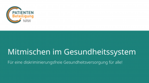 © Patientenbeteiligung NRW 2026