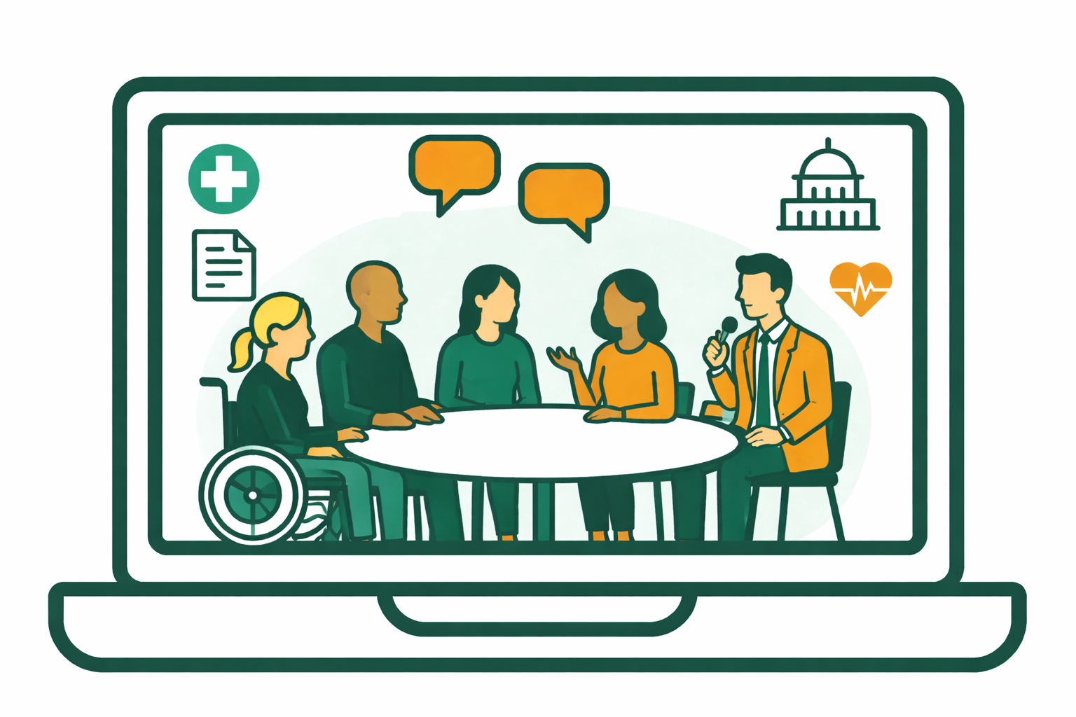 Polit-Talks, © Patientenbeteiligung NRW 2026