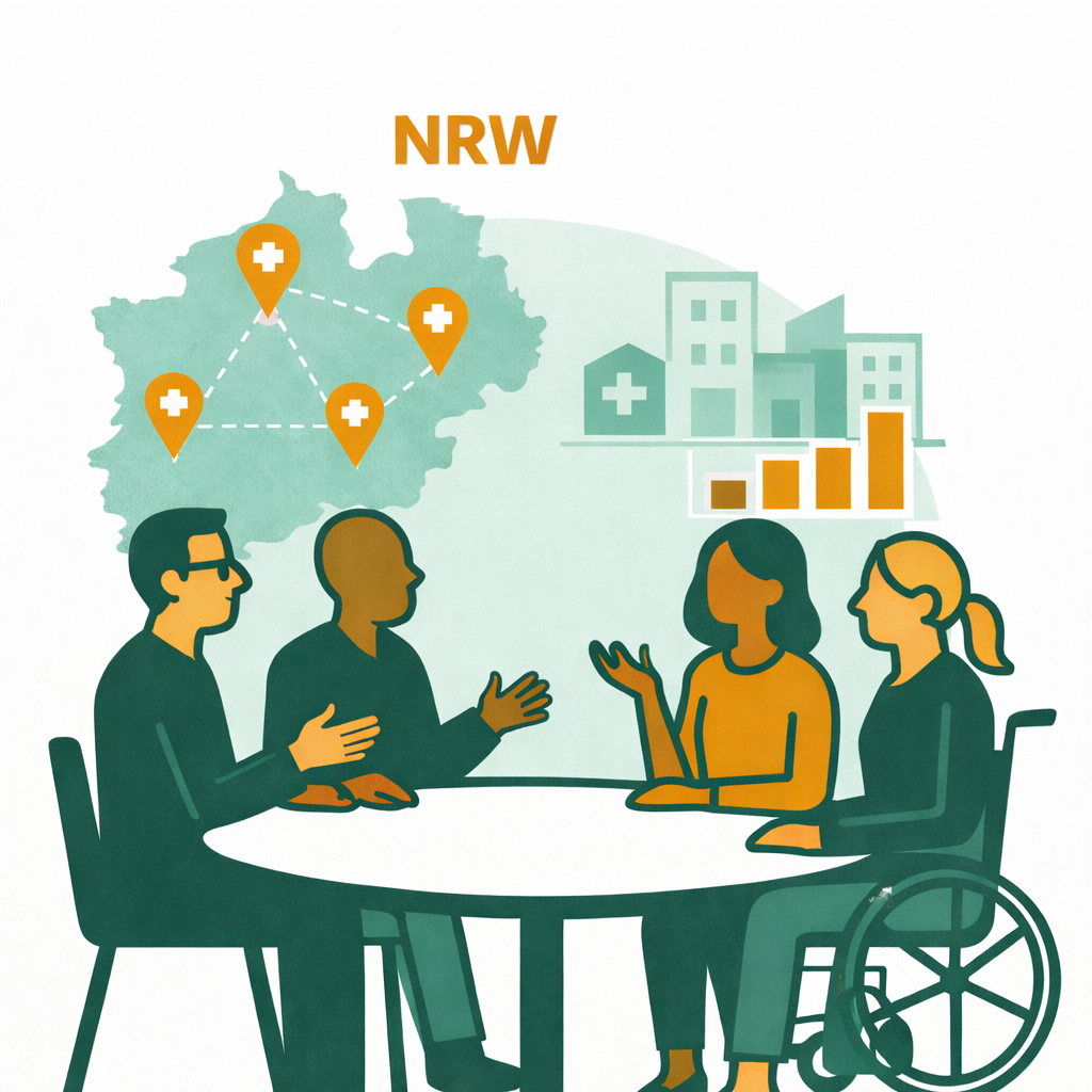 Bedarfsplanung, © Projektstelle Patientenbeteiligung NRW 2026