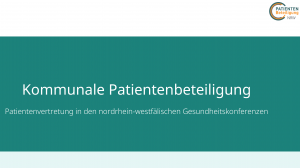 Austausch mit KGK-Geschäftsstellen